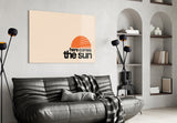 Sunrise Serenity Glass Wall Art