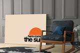 Sunrise Serenity Glass Wall Art