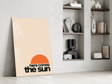 Sunset Serenity Glass Wall Art