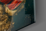 Boxing Bunny Glass Wall Art
