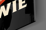 Meowie Bowie Cat Glass Wall Art