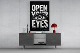 Eyes Open Your Glass Wall Art