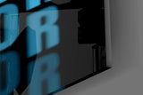 Error Repeated Glass Wall Art
