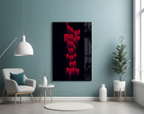 Lost Myself Just to Find Me Again Glass Wall Art