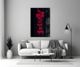 Lost Myself Just to Find Me Again Glass Wall Art