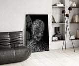 Tangled Threads Portrait Glass Wall Art