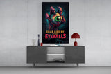 Eyes of the Apocalypse Glass Wall Art