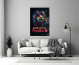 Eyes of the Apocalypse Glass Wall Art