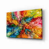 Mosaic Appearence Glass Wall Art