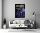 Fadeaway Cobra Jump Shot Glass Wall Art