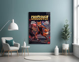 Crossover Fox Streetball Dribble Glass Wall Art