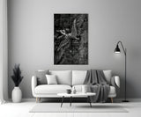 Every Fall a Chance to Rise Winged Angel Glass Wall Art