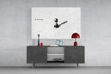Be the King Chess Pawn Shadow Glass Wall Art