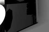 Grind Bold Black Glass Wall Art