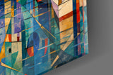 Venice Grand Canal Kandinsky Style Glass Wall Art