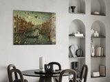 Venice Grand Canal Bosch Style Glass Wall Art