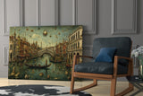 Venice Grand Canal Bosch Style Glass Wall Art