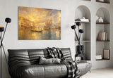 Venice Grand Canal Turner Style Glass Wall Art