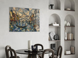 Venice Grand Canal Cubist Style Glass Wall Art