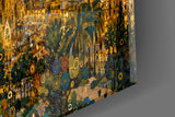 Sagrada Familia Klimt Style Glass Wall Art