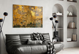 Sagrada Familia Klimt Style Glass Wall Art
