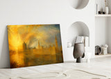 Big Ben Westminster Turner Style Glass Wall Art