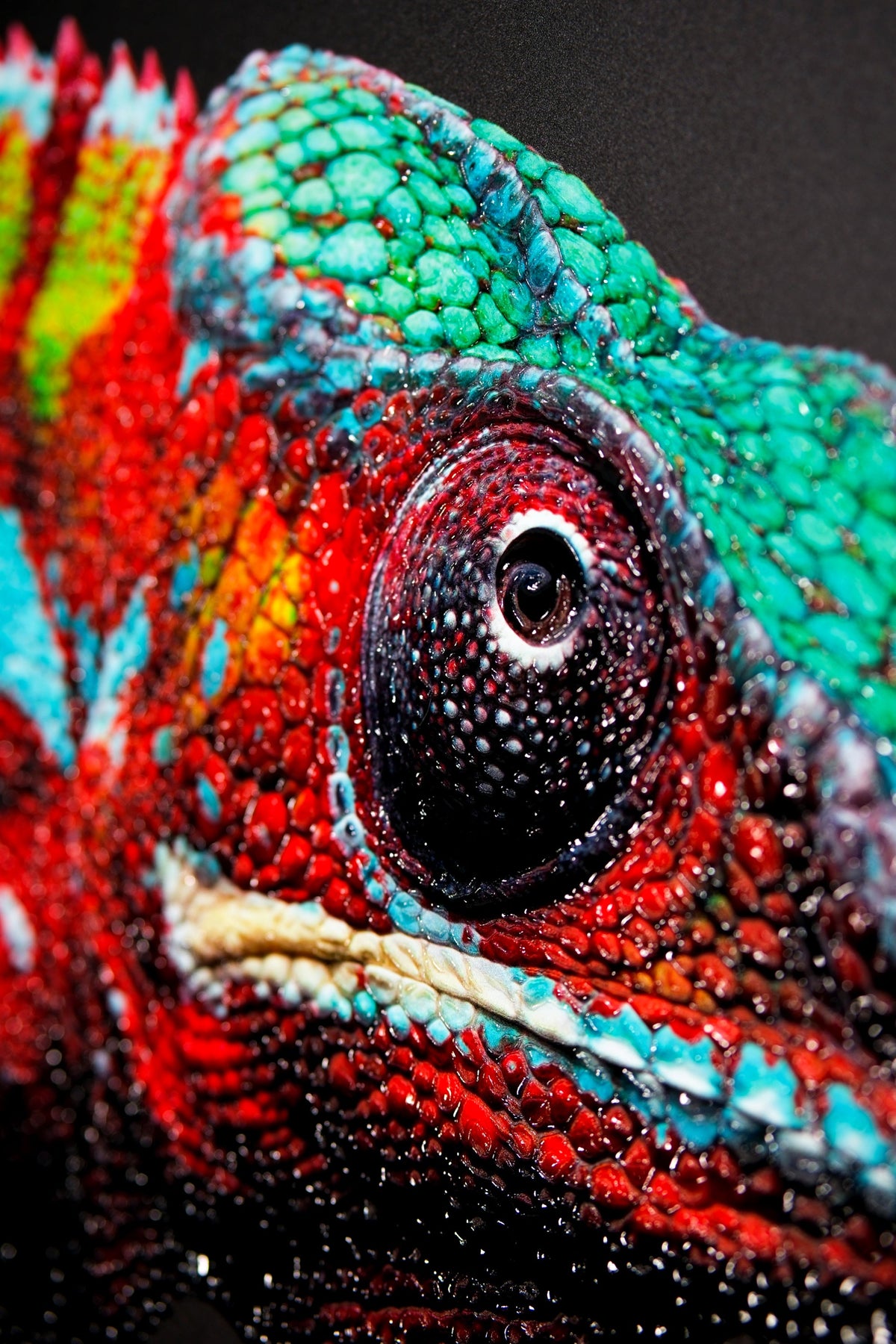 Haptic Print Example Prismskin Guardian — Haptic 3D Embossed + High-Gloss Lacquer Print ...