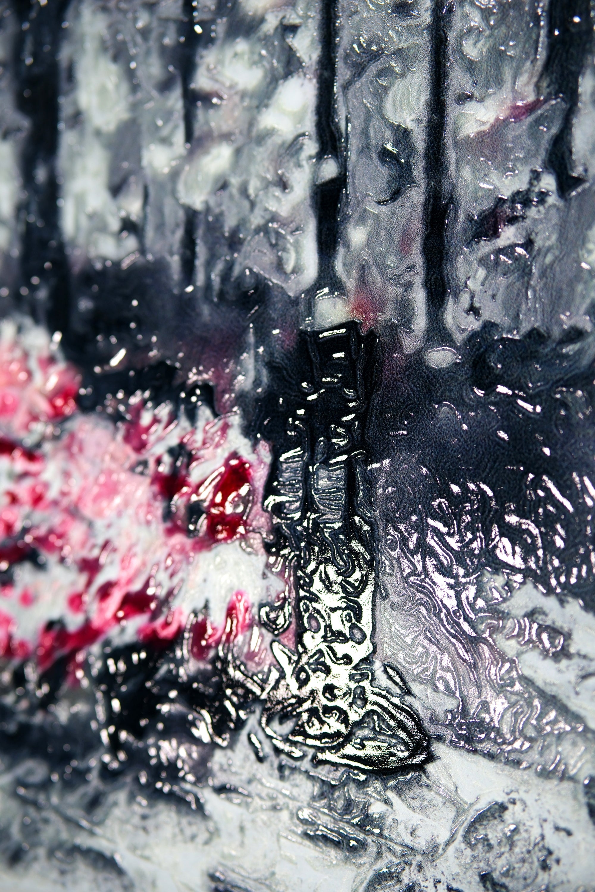 Paris in Bloom — Haptic 3D Embossed + High-Gloss Lacquer Print