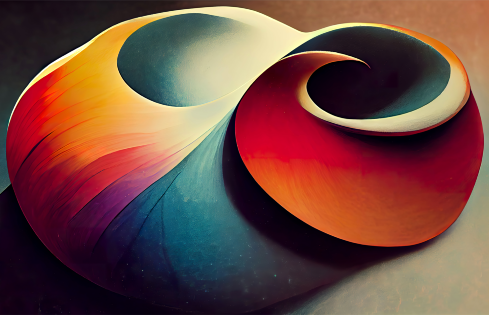 Arte della parete di vetro Il guscio