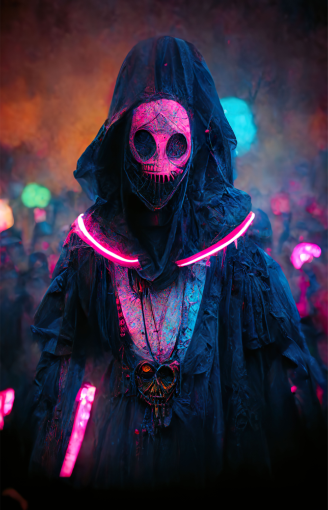 Arte de pared de vidrio de Chamán del nuevo mundo