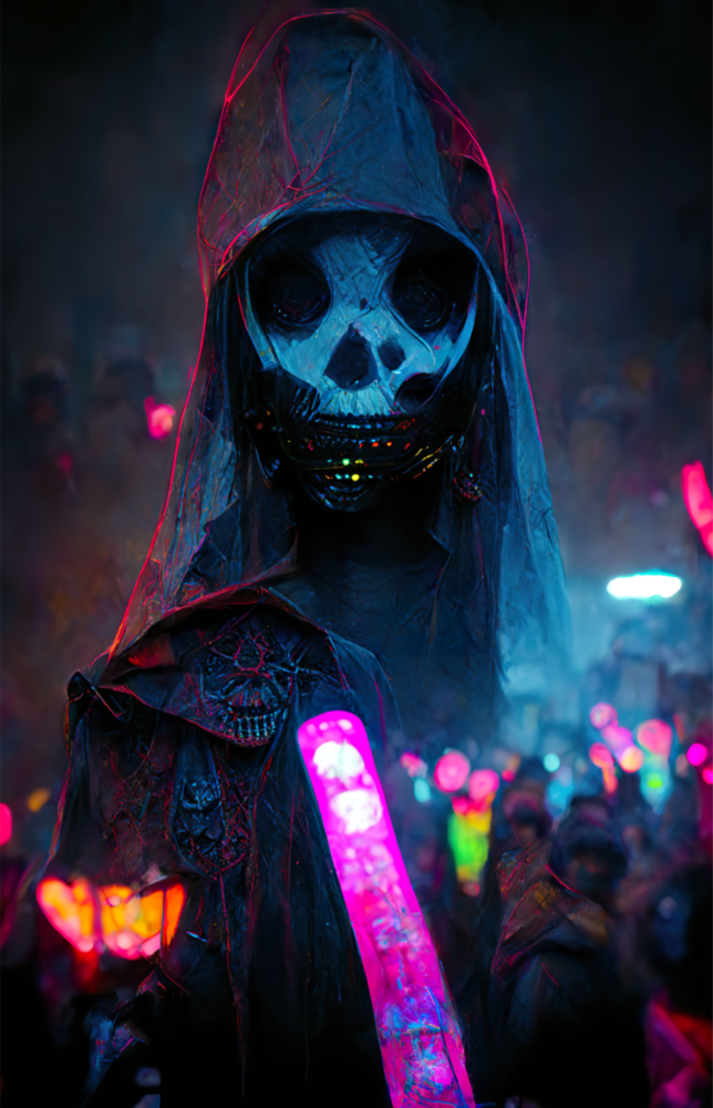 Arte de pared de vidrio de Chamán del nuevo mundo