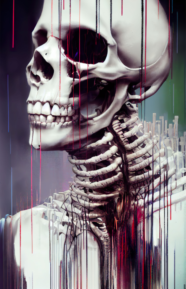 Arte della parete di vetro Noi, in effetti