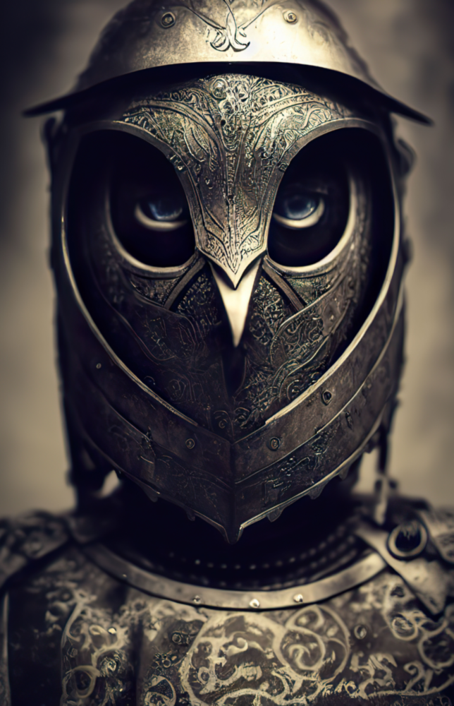 The Beak Glass Wall Art || Designer Collection