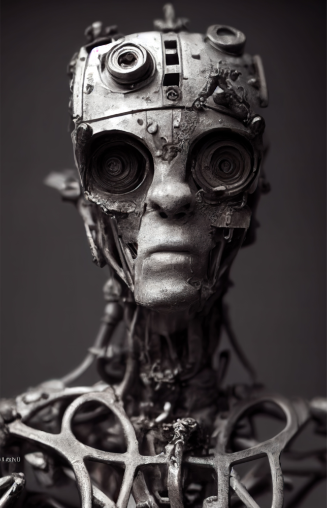 Futur humain Impression sur verre