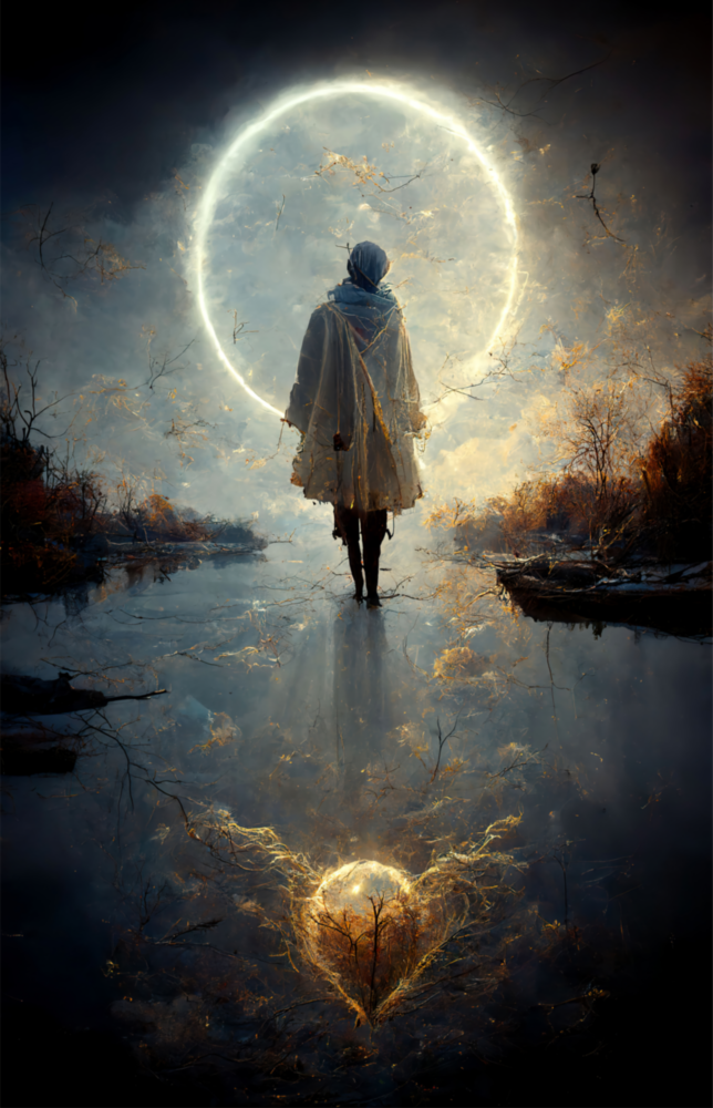 Tranquillité Impression sur verre