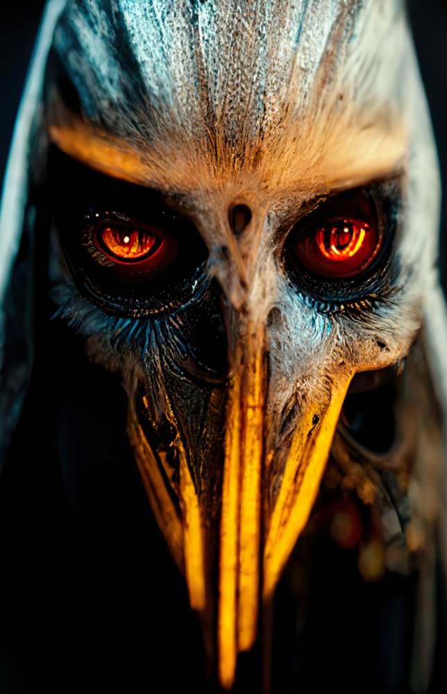 Arte de pared de vidrio de La revelación del pico