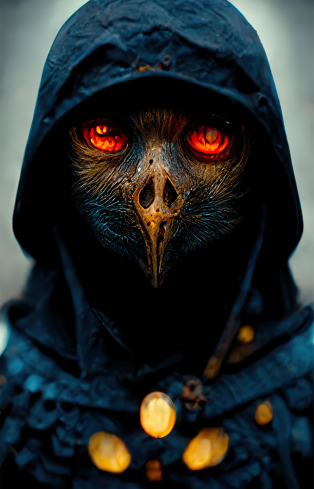 Arte della parete di vetro Occhi infuocati