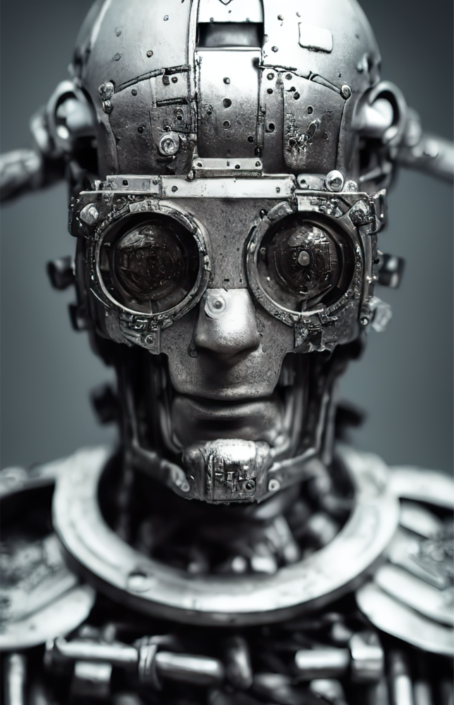 "Humachine" Impression sur verre