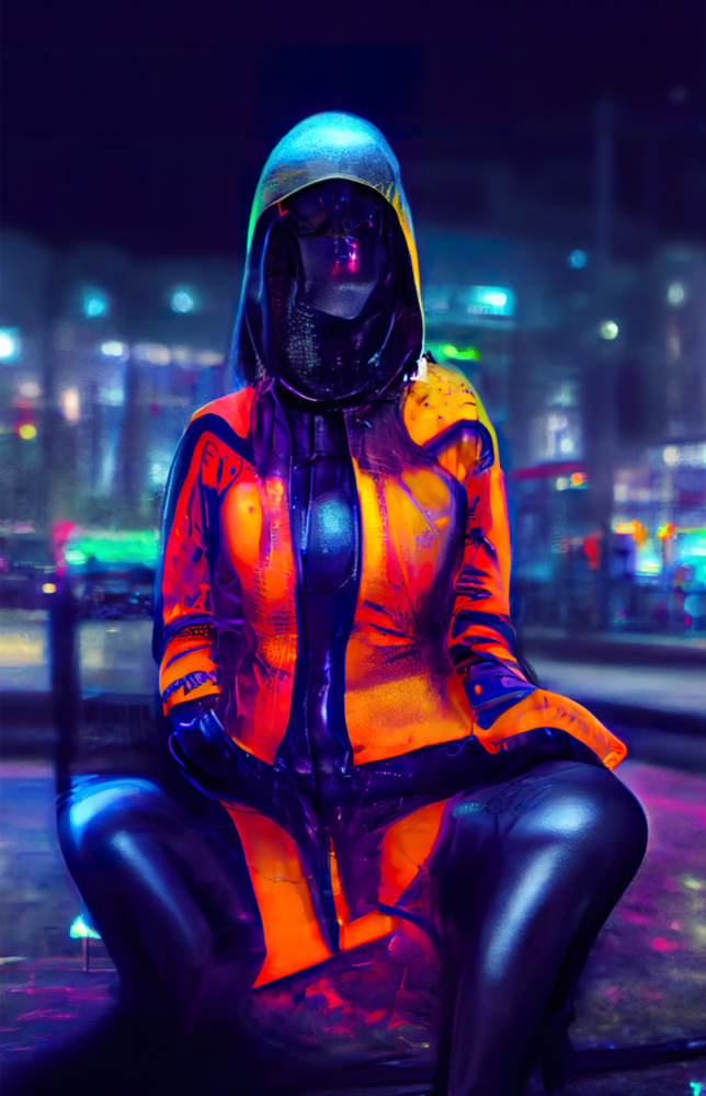 Arte della parete di vetro L'attesa