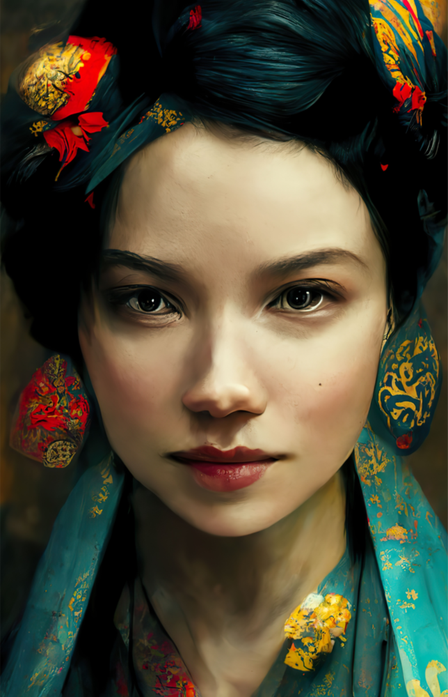 Arte della parete di vetro Bellezza virtuale