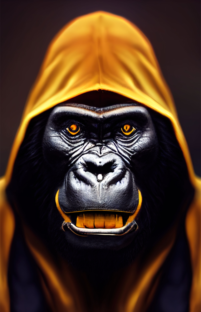 Arte della parete di vetro Sorriso arrabbiato