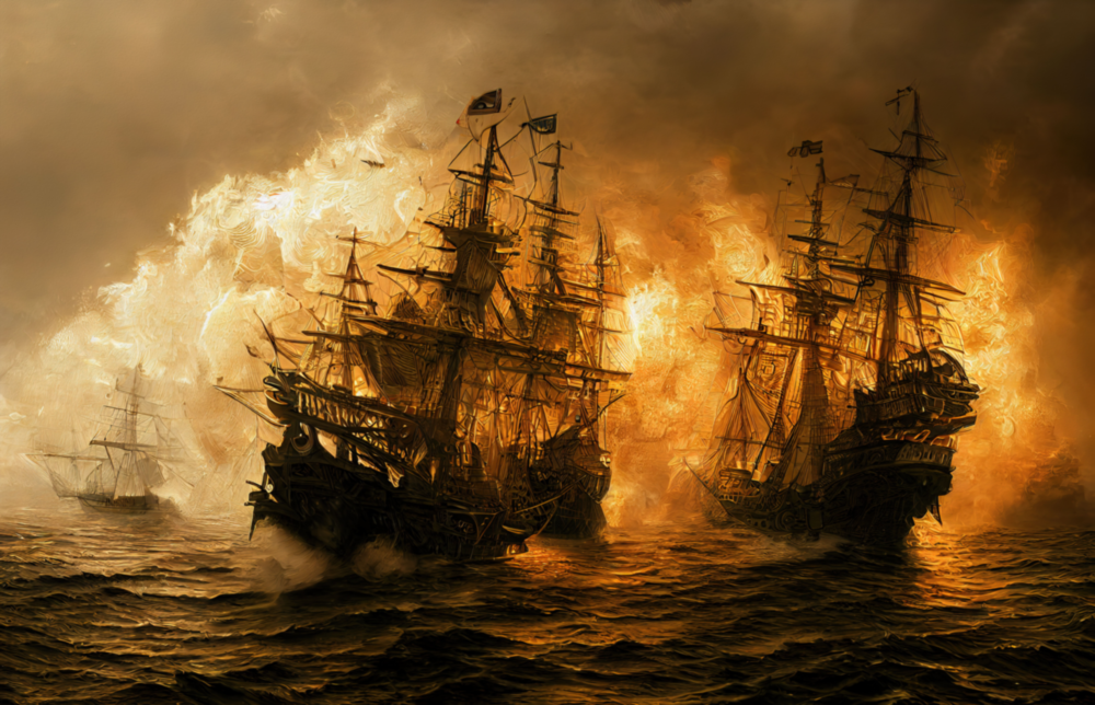 Arte de pared de vidrio de tormenta Roja