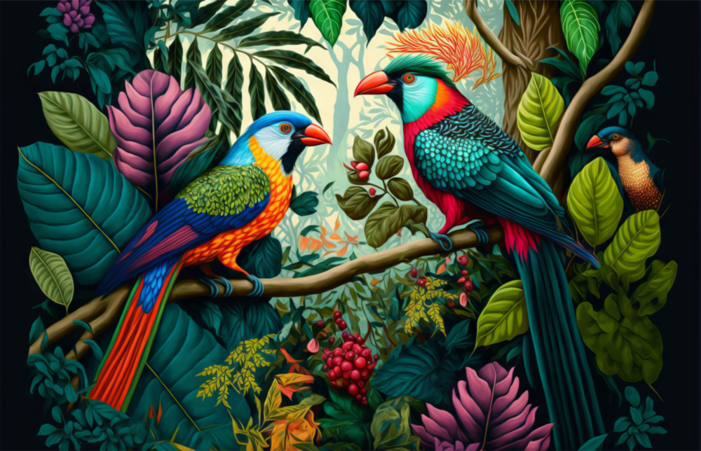 Datierung bei Amazon Glasbild