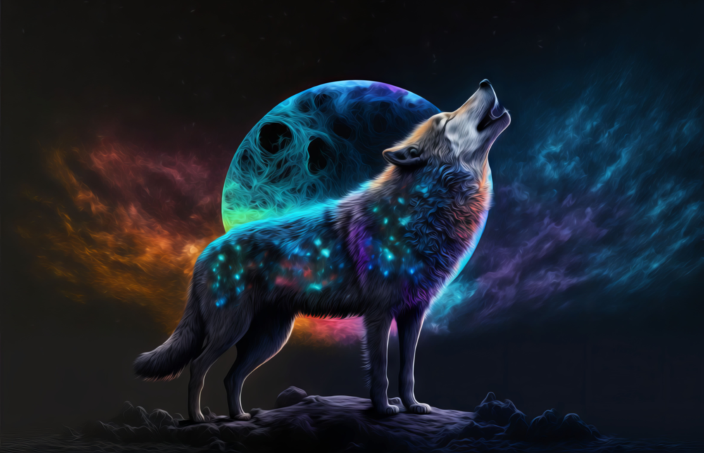 Liberté étincelante Impression sur verre