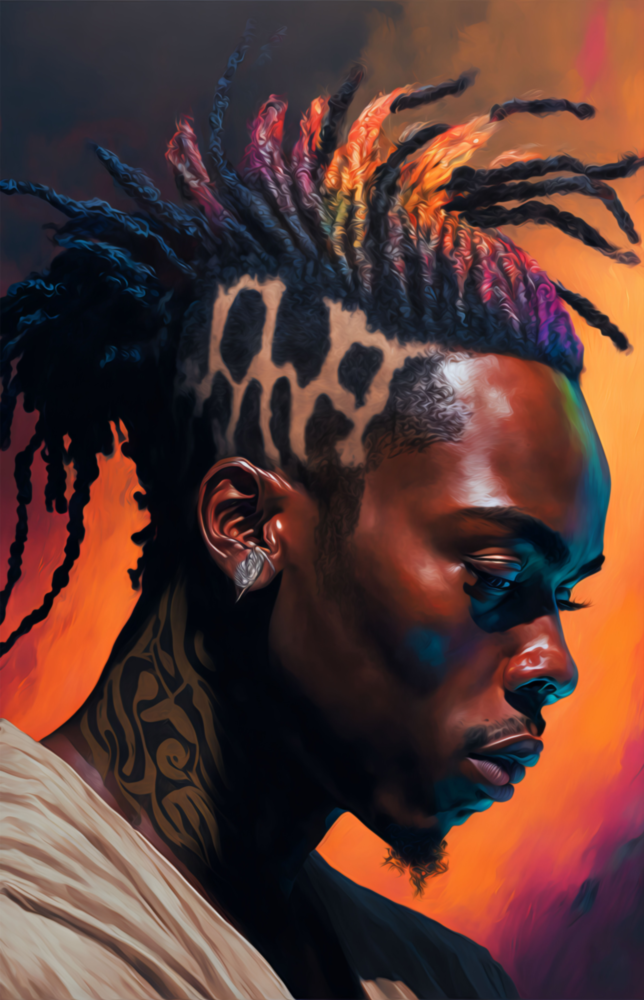 Roy Woods Glass Wall Art  || Designer Collection