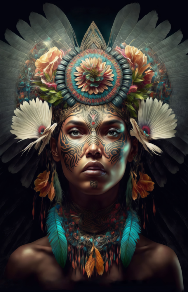 Arte della parete di vetro Monarca dei fiori