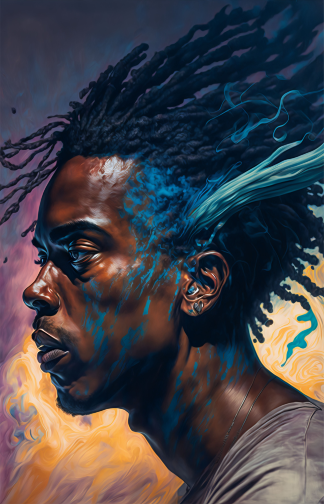 Roy Woods Glass Wall Art  || Designer Collection