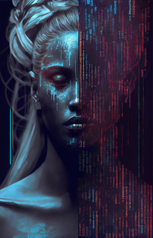 Human Software Glass Wall Art  || Designer Collection