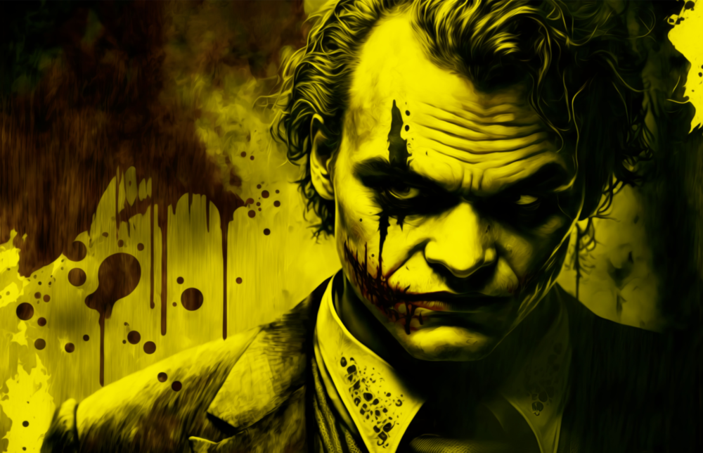 Joker || Designer -Sammlung Glasbild
