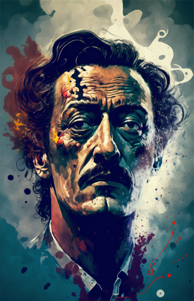 Salvador Dali || Collection du designer Impression Sur Verre